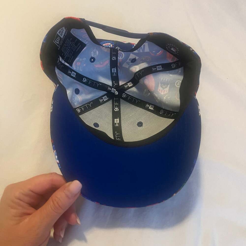 Chicago Cubs Royal OTC All Logos New Era 9FIFTY Snapback Hat One Size Fits Most - Picture 4 of 7